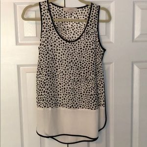 LOFT sleeveless blouse